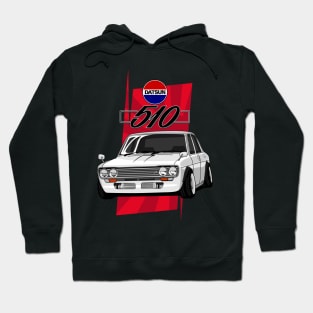 Datsun 510 (White) Hoodie